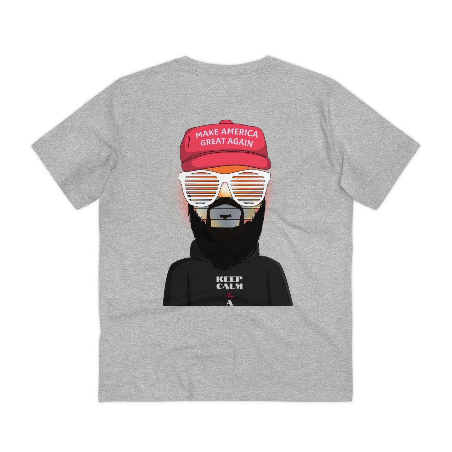 Keep Calm Im a Dope Dad Organic Unisex T-shirt