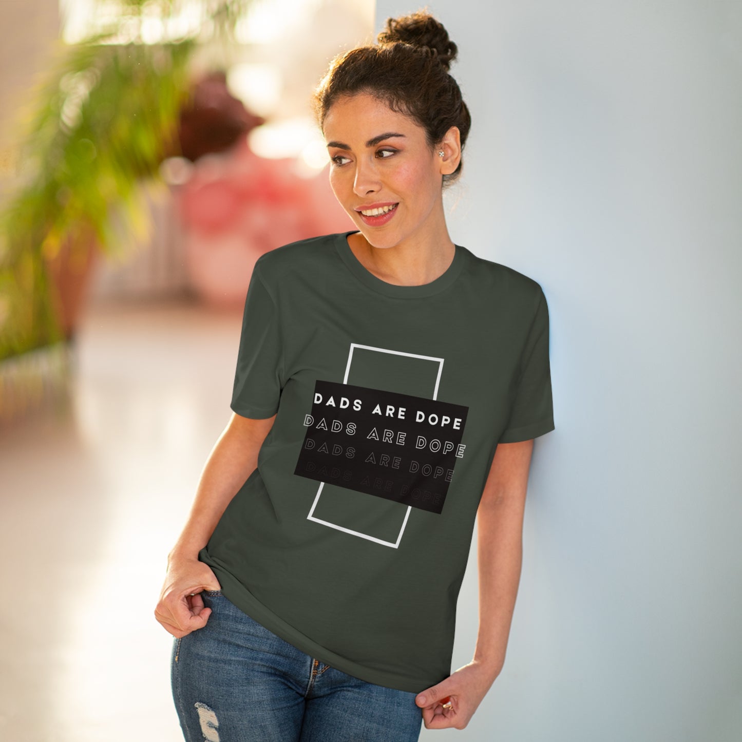 Dads are Dope Organic T-shirt Unisex