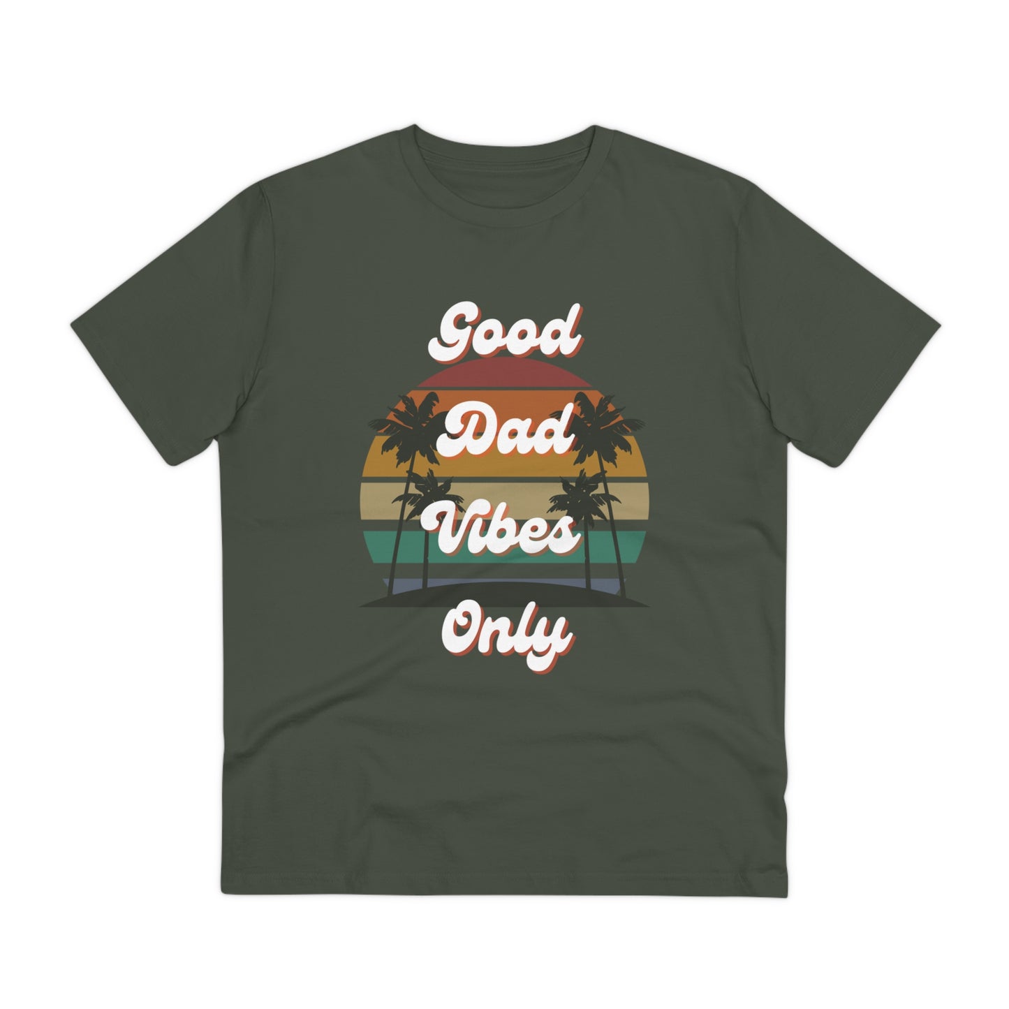 Good Dad Vibes Only Organic T-shirt--Unisex