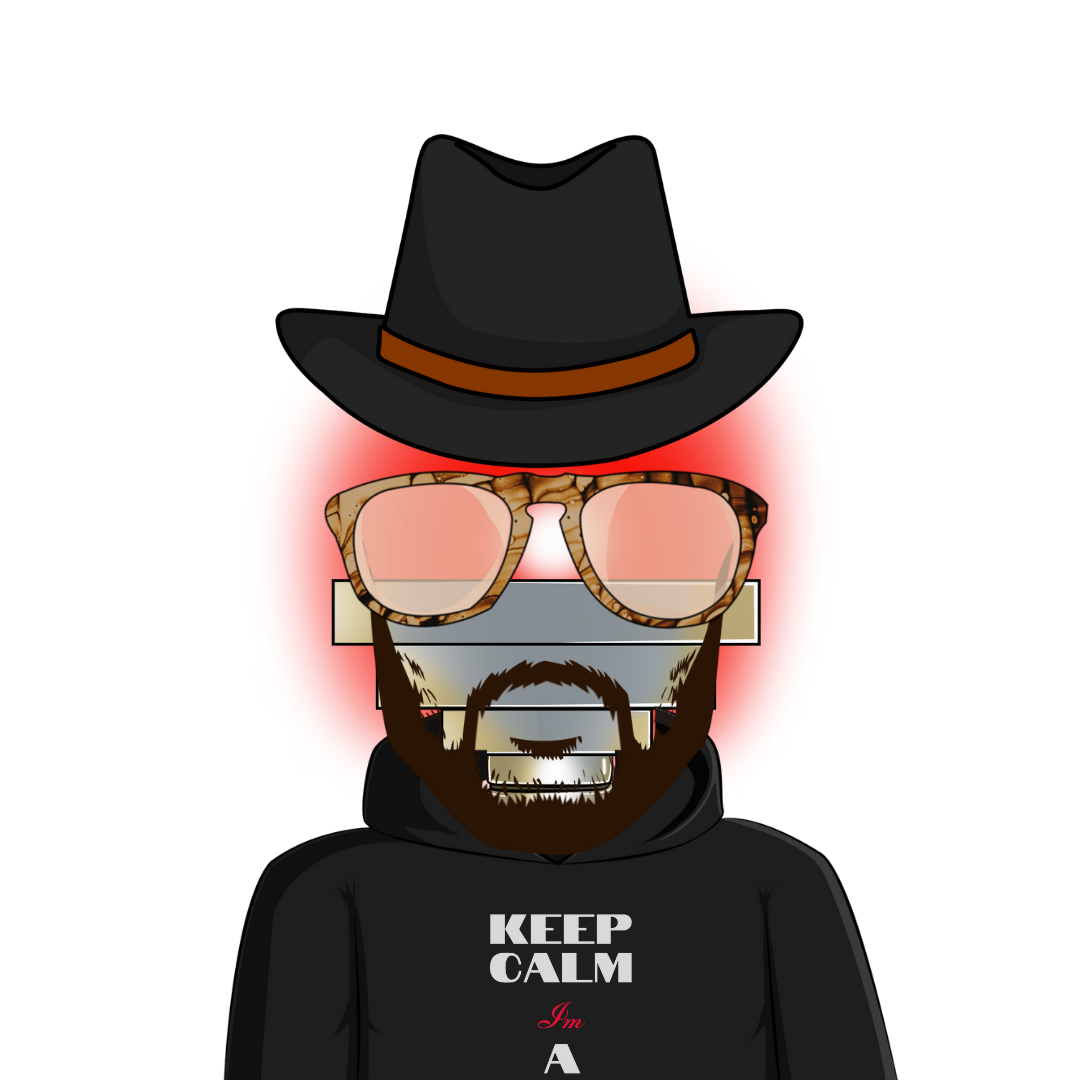 Keep Calm Im a Dope Dad_Black Cowboy Cap