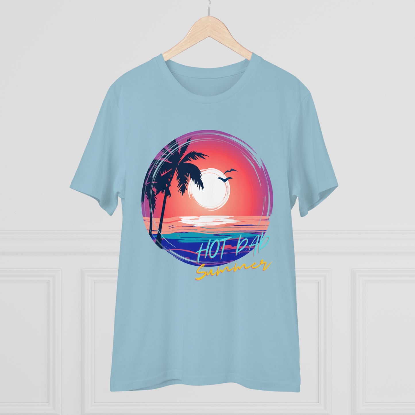 Hot Dad Summer Organic Creator T-shirt - Unisex