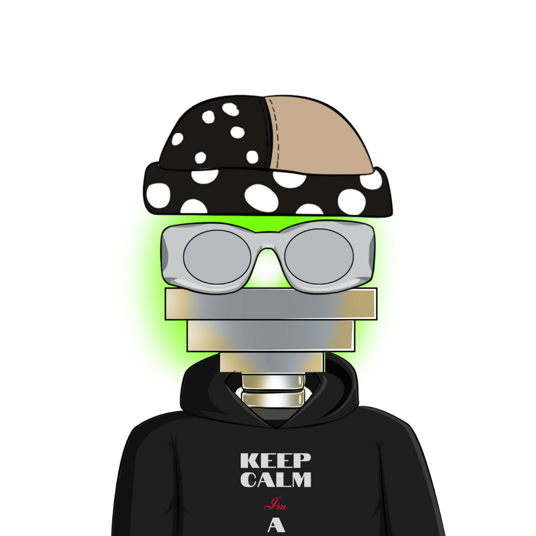 Keep Calm Im a Dope Dad_ Black White Dot CrewCap