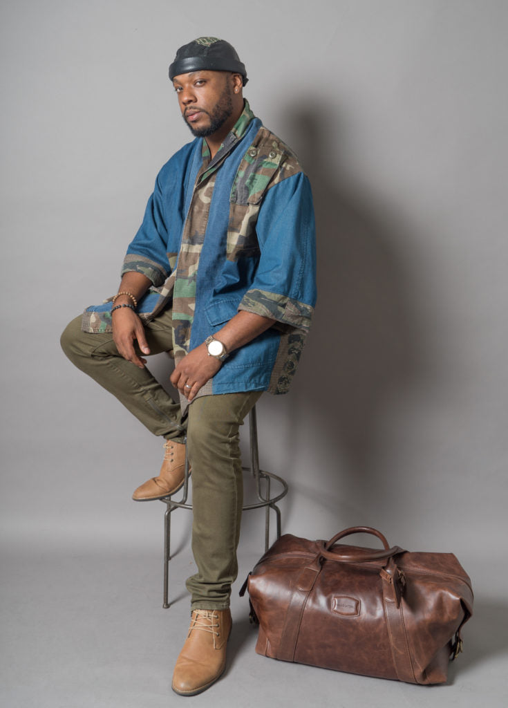#R3 Camo Kimono