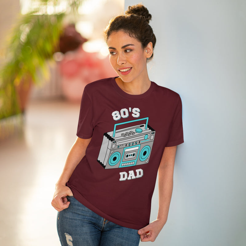 80's Dad Organic Creator T-shirt - Unisex