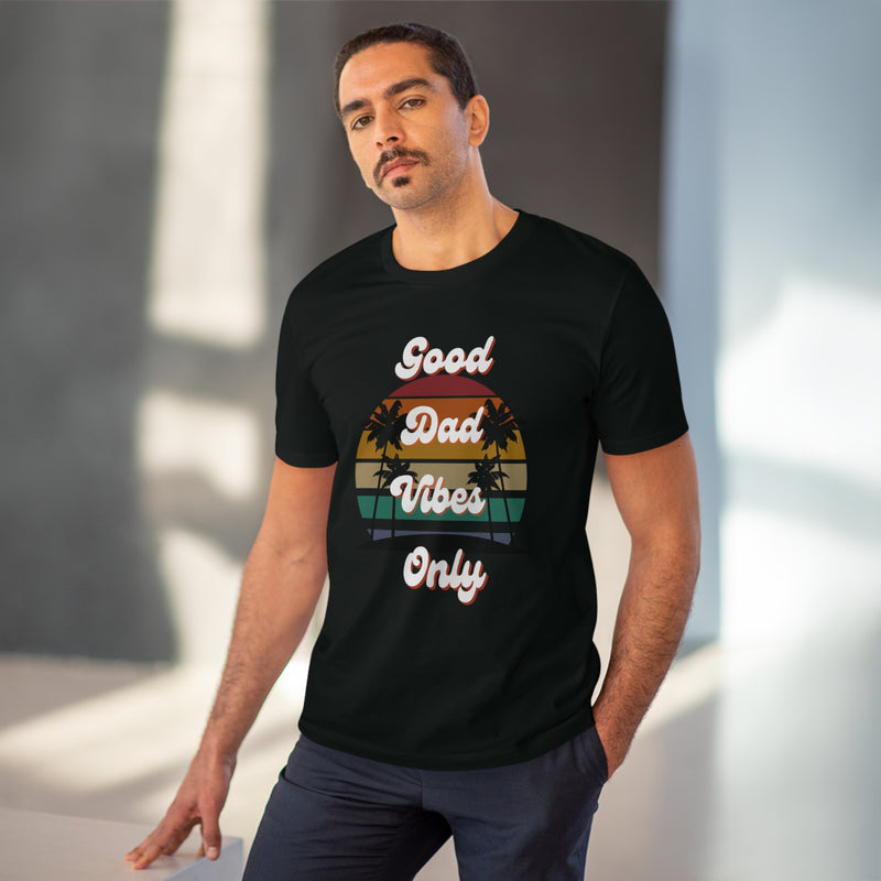 Good Dad Vibes Only Organic T-shirt--Unisex