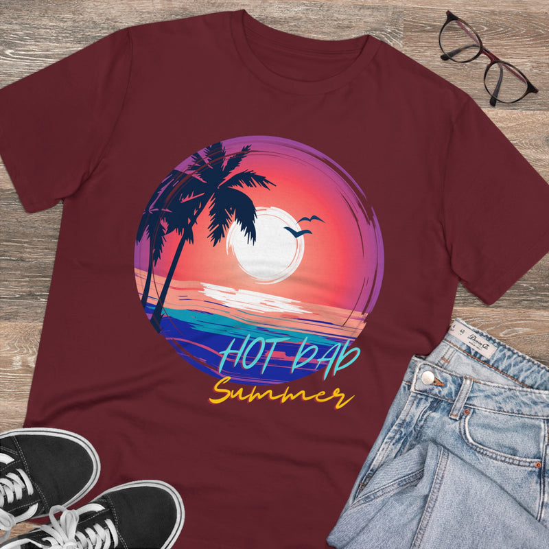 Hot Dad Summer Organic Creator T-shirt - Unisex
