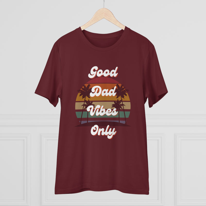 Good Dad Vibes Only Organic T-shirt--Unisex