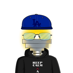 Keep Calm Im a Dope Dad_ Legend LA Dodgers Cap