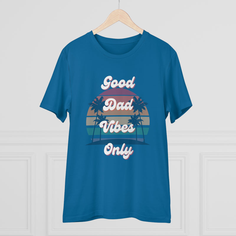 Good Dad Vibes Only Organic T-shirt--Unisex