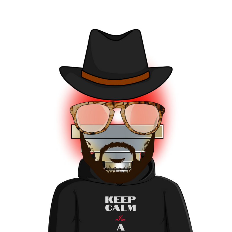 Keep Calm Im a Dope Dad_Black Cowboy Cap