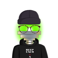 Keep Calm im a Dope Dad _ Black CrewCap