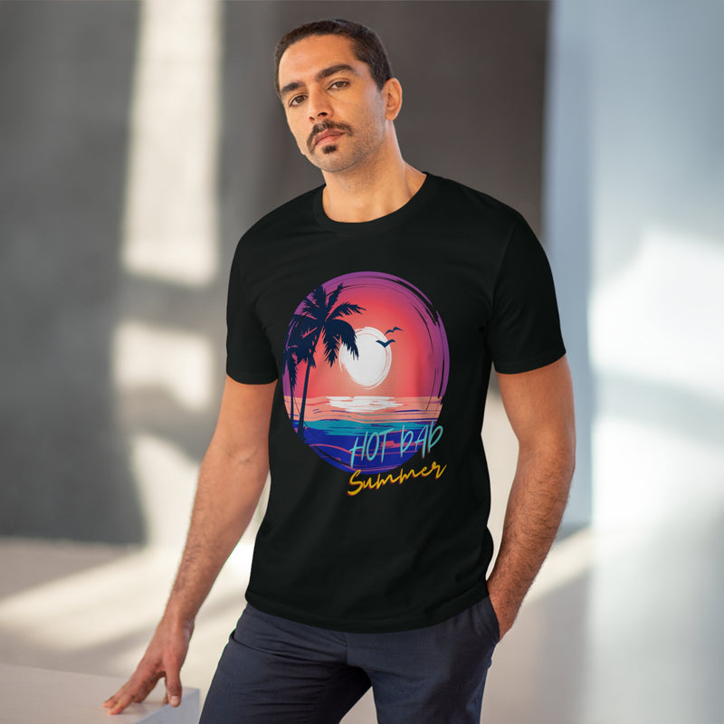 Hot Dad Summer Organic Creator T-shirt - Unisex