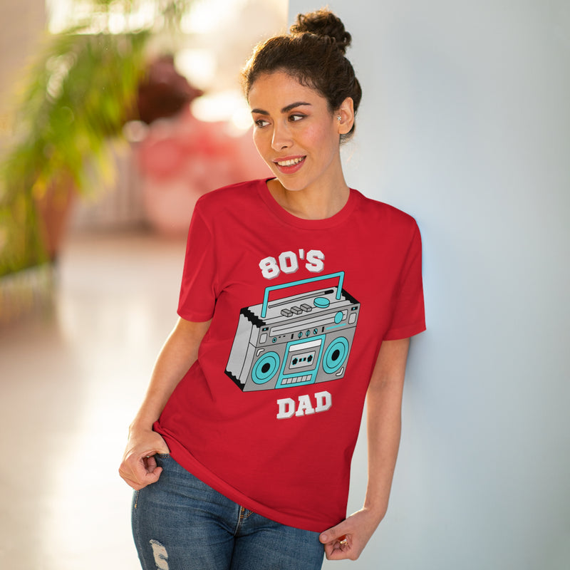 80's Dad Organic Creator T-shirt - Unisex