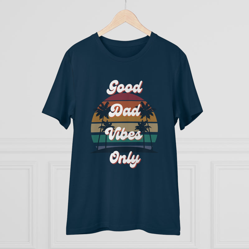 Good Dad Vibes Only Organic T-shirt--Unisex