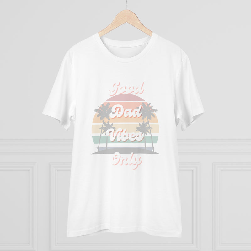 Good Dad Vibes Only Organic T-shirt--Unisex