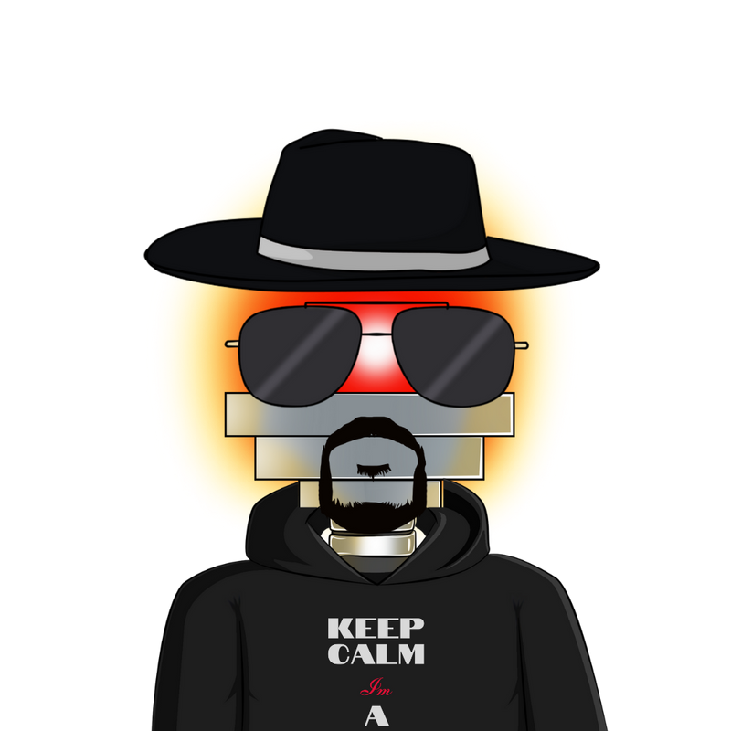 Keep Calm im a Dope Dad_ Black Fedora