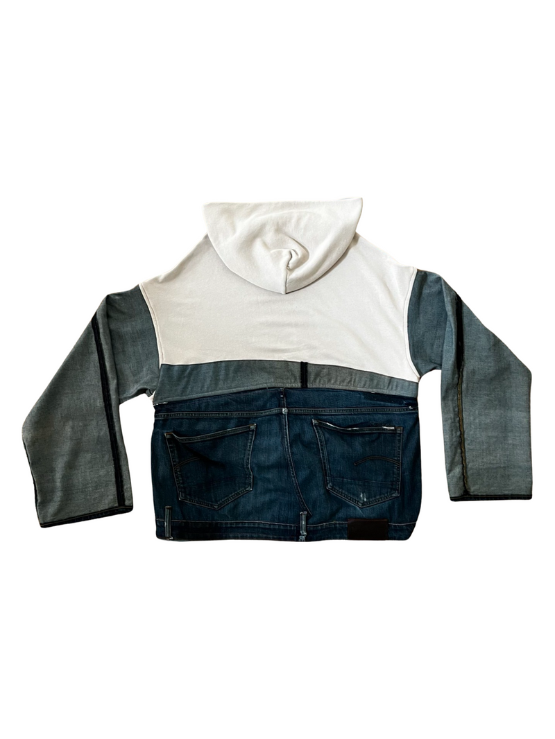 R3 Hoodie w/ Denim Sleeves