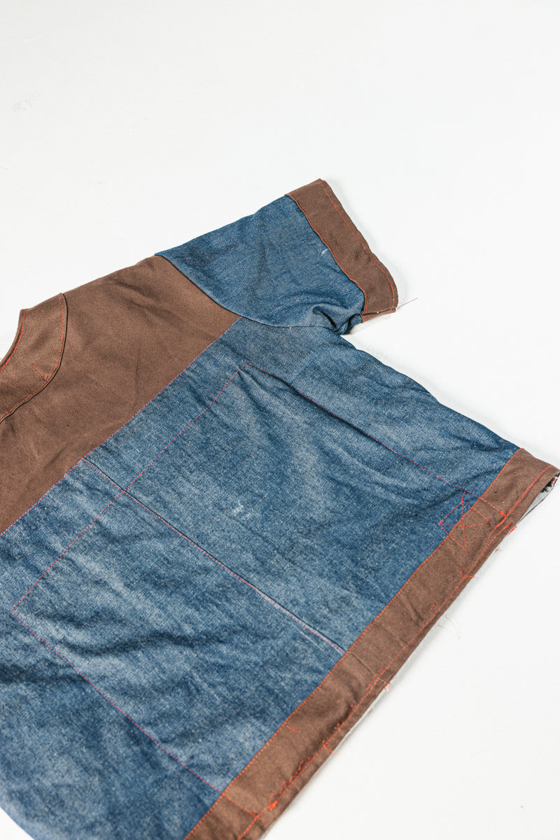 R3 Convertible Towel Baseball Jersey— Chocolate Navy