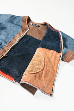 R3 Convertible Towel Baseball Jersey— Chocolate Navy