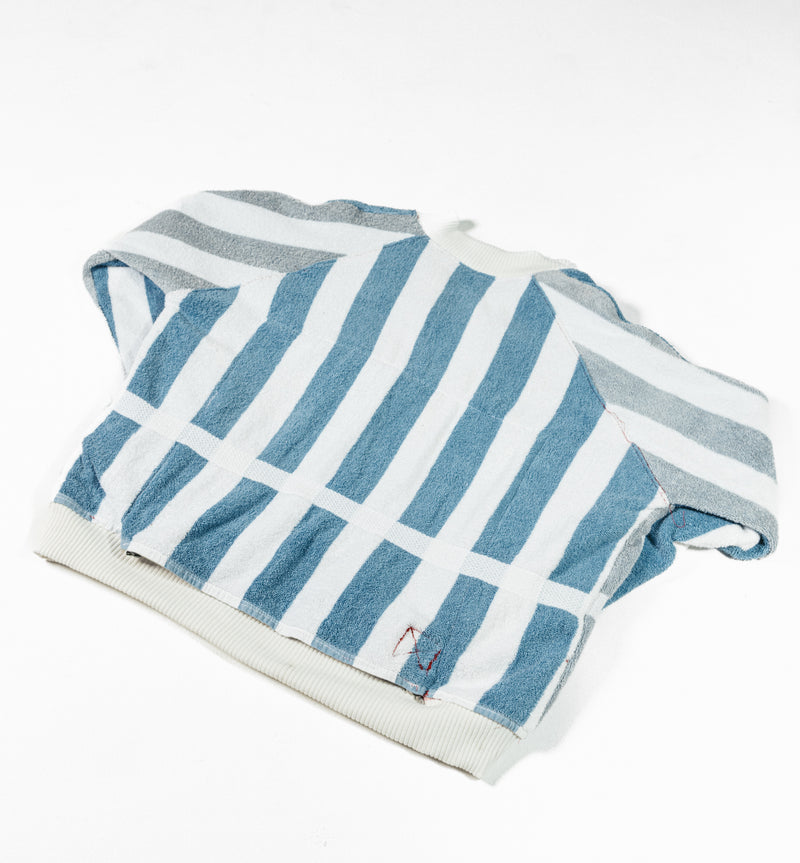 R3 Reversible Contrast Denim Towel Jacket