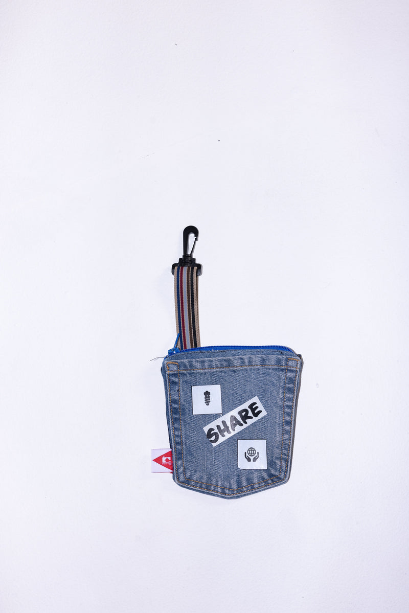 R3  DENIM WALLET WRISTLETS