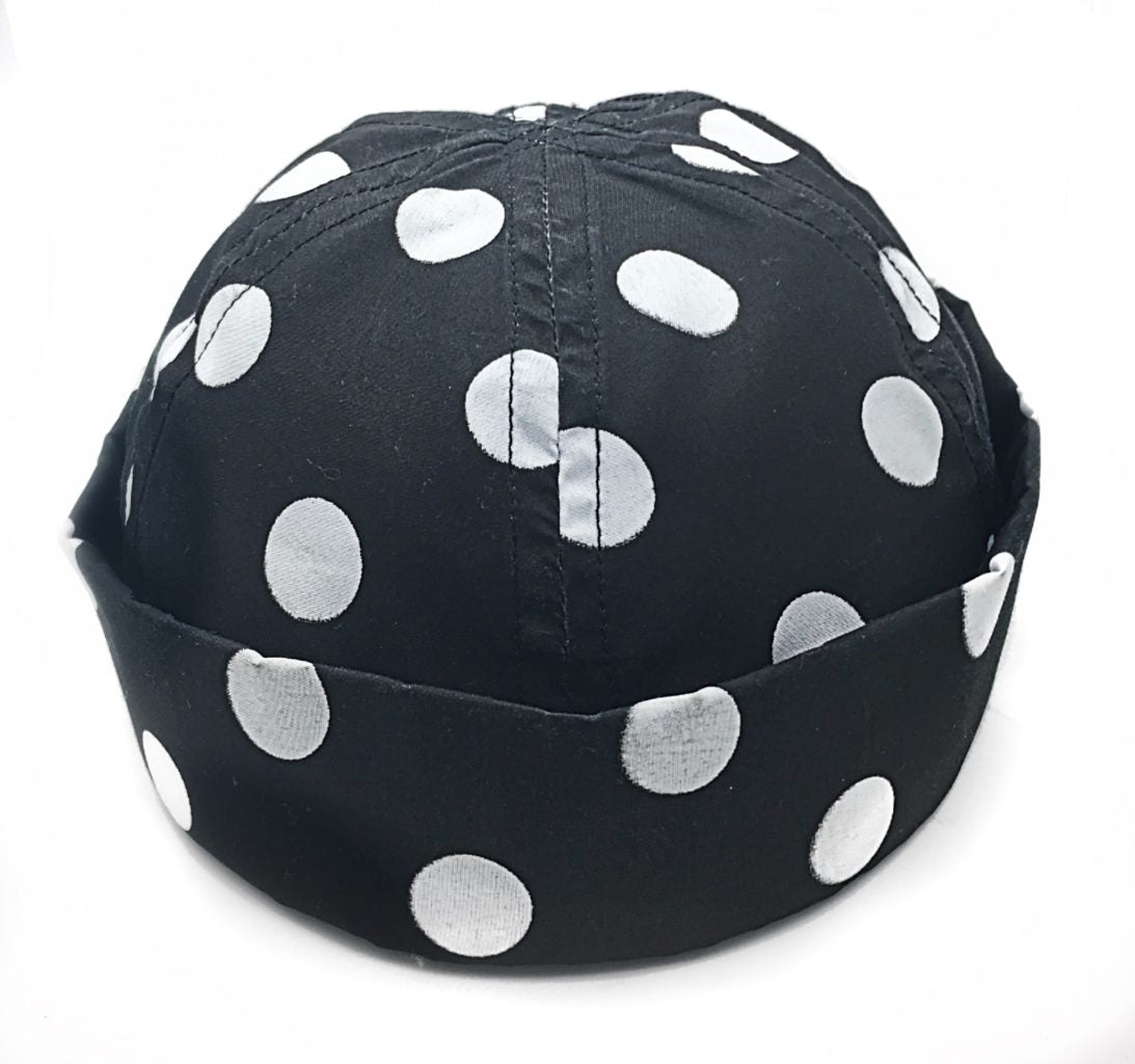 Black White Polka Dots
