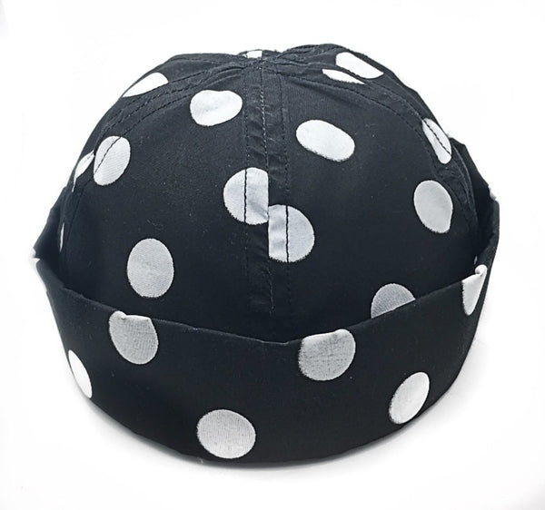Black White Polka Dots
