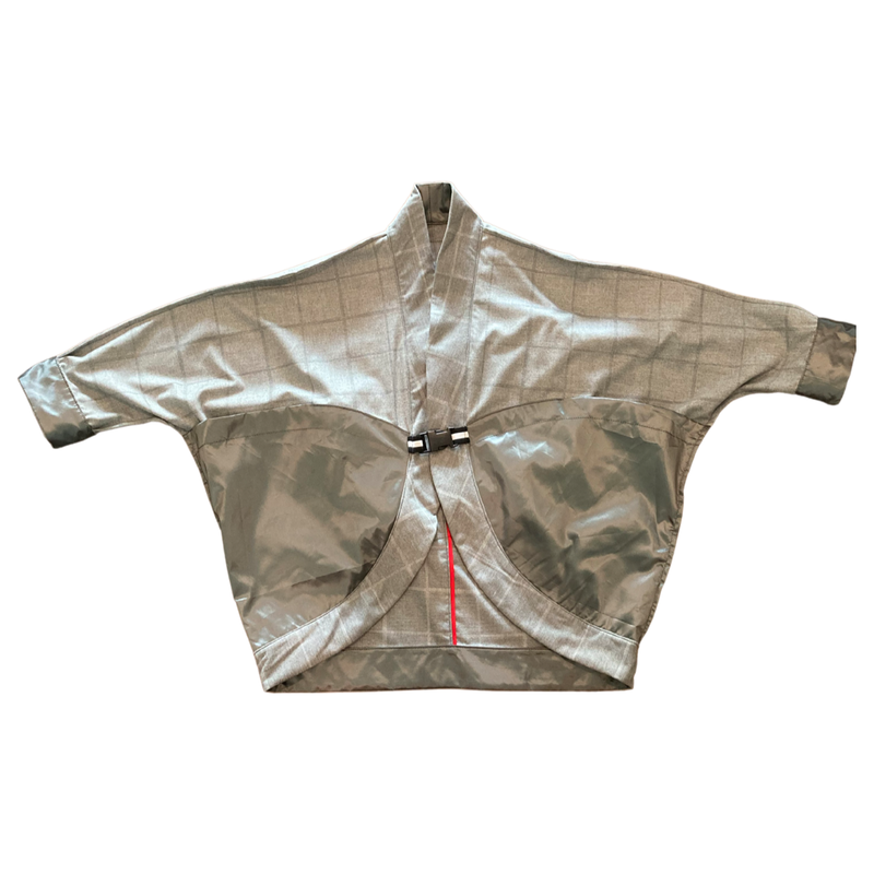 48hr Kimono - Merino Plaid