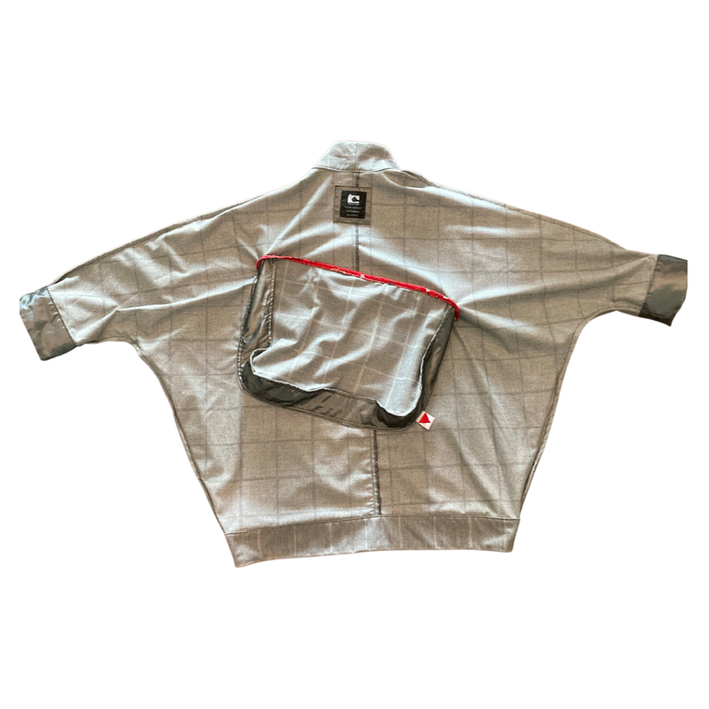 48hr Kimono - Merino Plaid