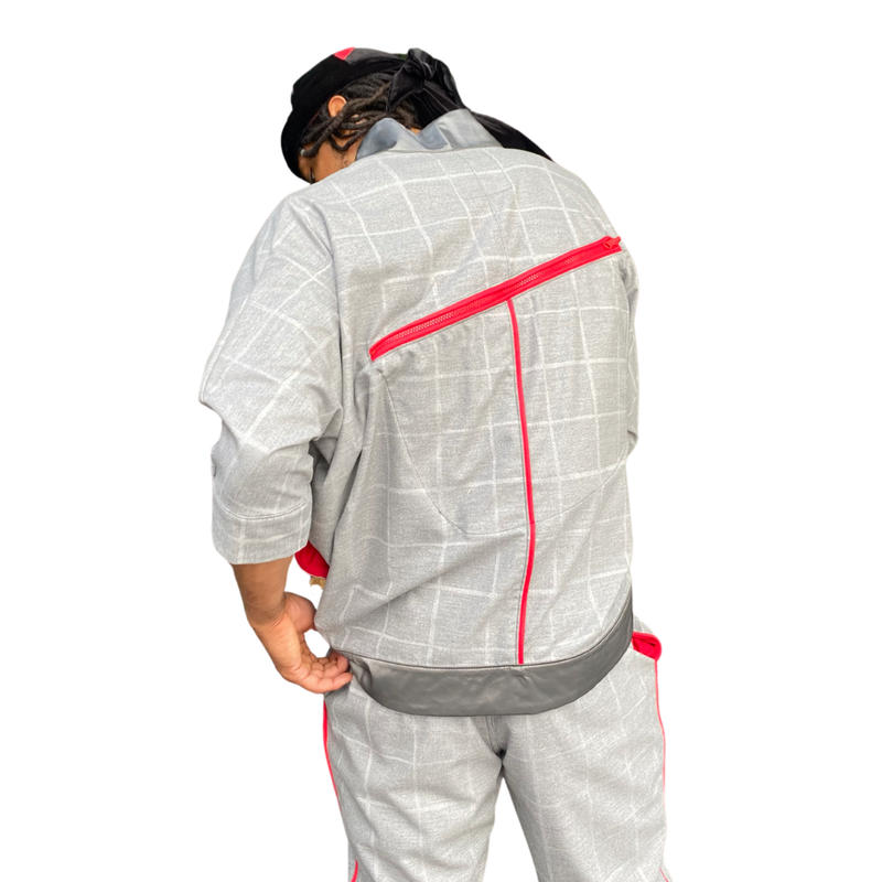 48hr Kimono - Merino Plaid