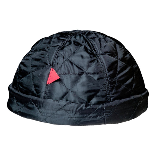 Black Quilted CrewCap [OG]