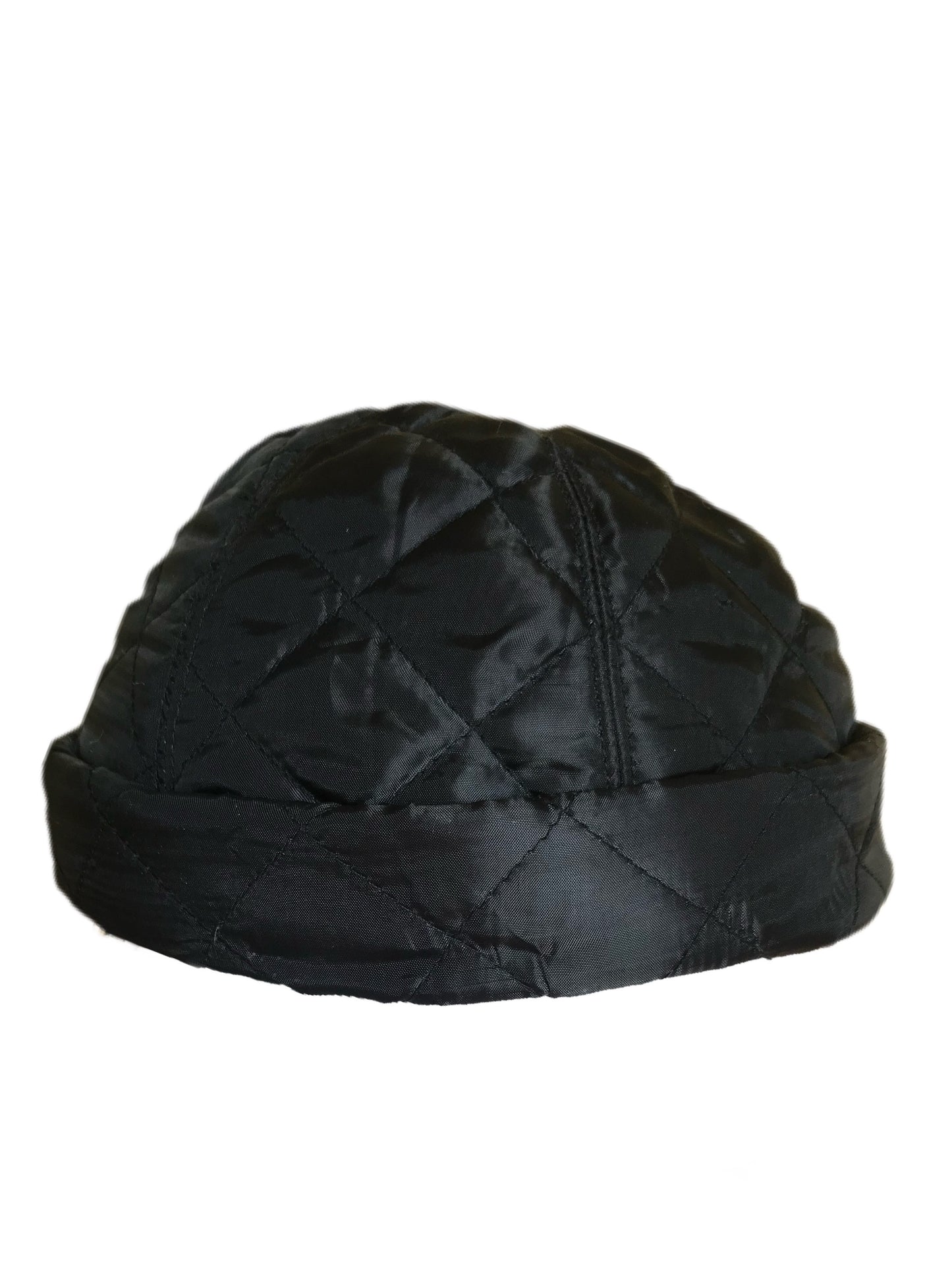 Black Quilted CrewCap [OG]