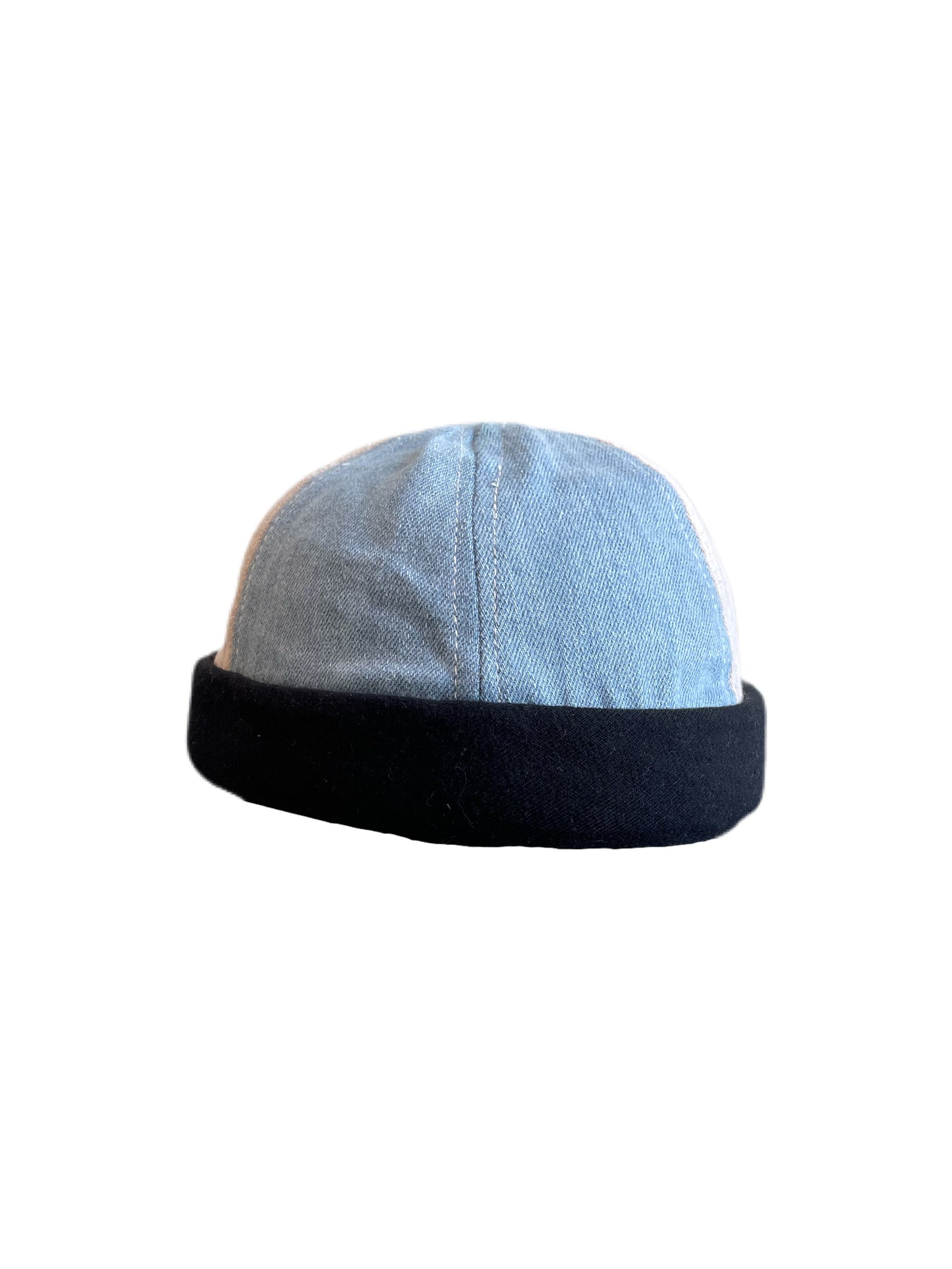 CrewCap OG  [Black Cream Denim]