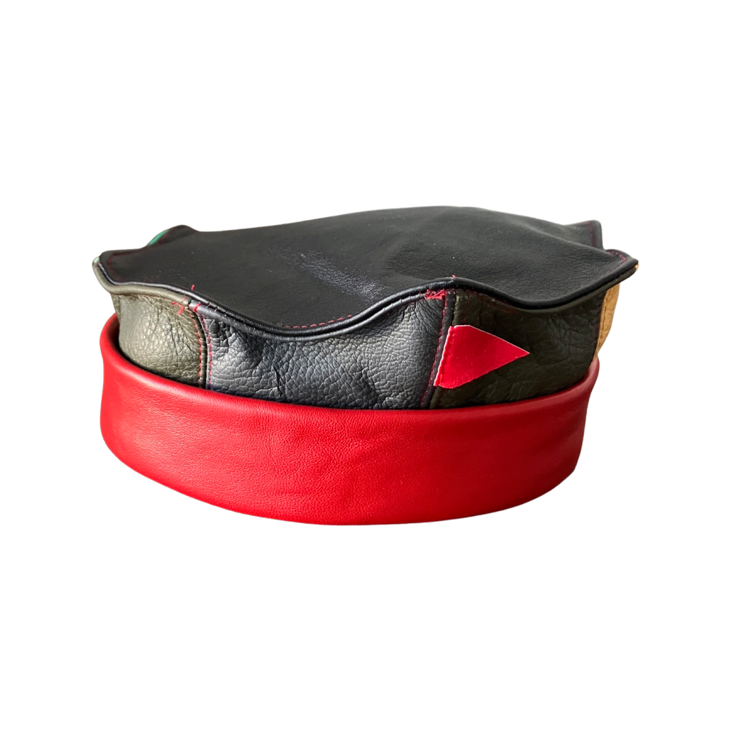 R3 Leather Crew Crown [Black Circus]