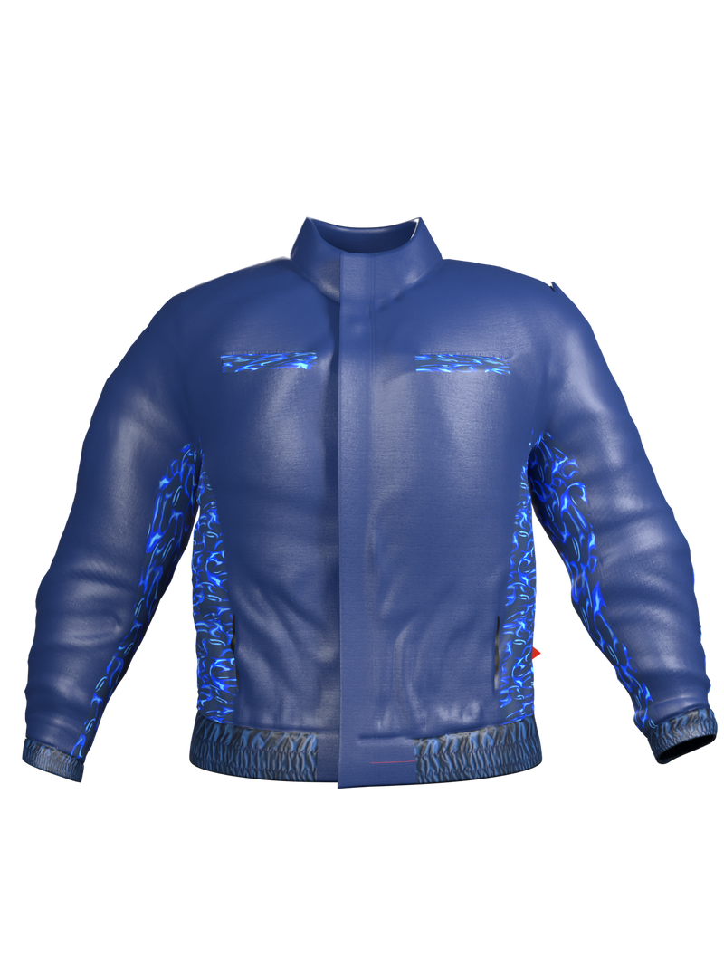 Blue Indigo Flight Jacket Set {NFT}