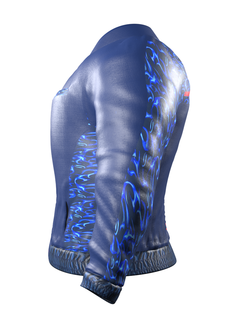 Blue Indigo Flight Jacket Set {NFT}