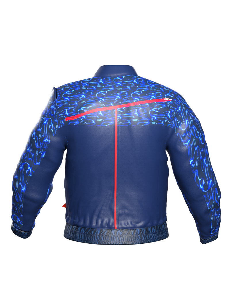 Blue Indigo Flight Jacket Set {NFT}